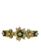 18K yellow gold Diamond, Emerald, Ruby, Sapphire Hair Clip - image 1
