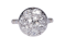 Antique Diamond Cluster Ring  DBGEMS - image 1
