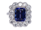 Tanzanite and diamond cluster dress ring  DBGEMS - image 1