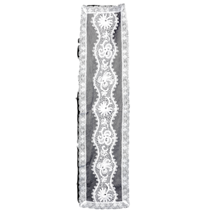 Net and crochet runner