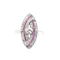 A Deco Diamond Ruby Ring - image 1