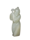 A Chinese celadon jade carving of a boy. - image 1