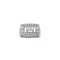 Chic Deco Diamond Ring - image 1