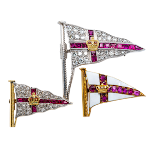Royal Yacht Squadron brooches