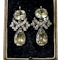 Pair of eighteenth century paste earrings - image 1