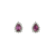 Droplet rubies earrings - image 1