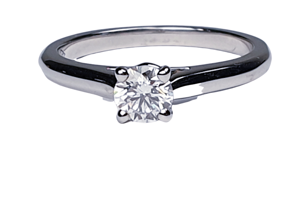 Cartier diamond engagement ring  DBGEMS - image 1