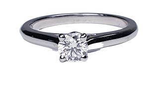 Cartier diamond engagement ring DBGEMS