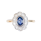 A 1910 Sapphire and Diamond Ring - image 1