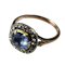 1780 sapphire and diamond ring - image 1