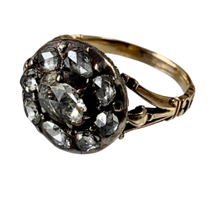 Eighteenth century diamond ring