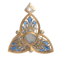 A Diamond, Rock Crystal & Gold, Plique a Jour Pendant by Comte Enguerrand du Suau de la Croix - image 1