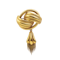 An Antique Gold Knot Brooch - image 1
