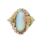 An Opal Diamond Gold Ring by Samuel Hope **SOLD** - image 1
