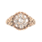 An Openwork top Diamond Cluster Ring - image 1