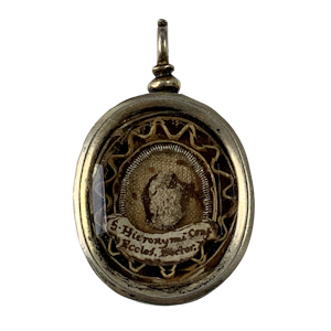 Silver reliquary