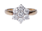 Vintage Diamond Cluster Ring  DBGEMS - image 1