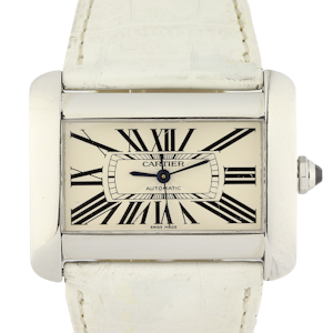 Cartier Tank Divan Automatic, Large Model, Stainless Steel