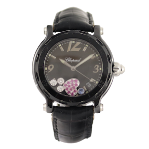Chopard Ladies Happy Sport 28/8507 With Original Diamonds & Box
