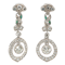 Diamond & Emerald Earrings - image 1