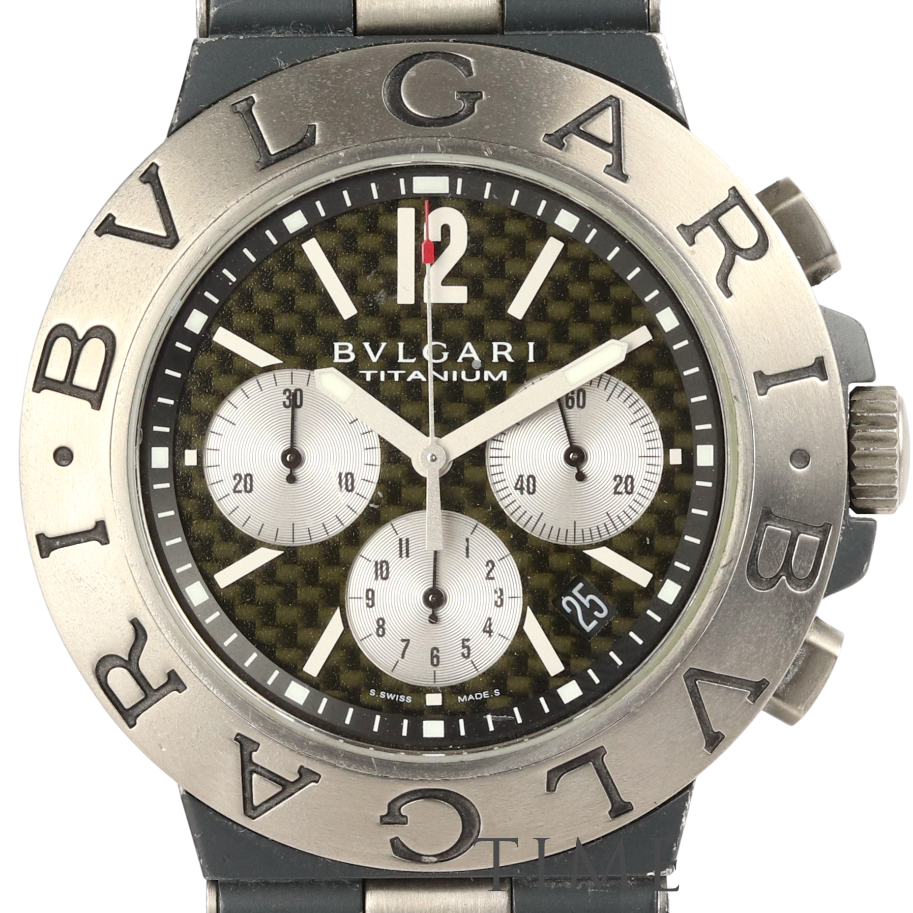 Bvlgari sale watch titanium