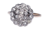 Edwardian Diamond Cluster Ring  DBGEMS - image 1