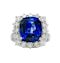18K white gold 9.09ct Natural Blue Sapphire and 1.50ct Diamond Ring - image 5