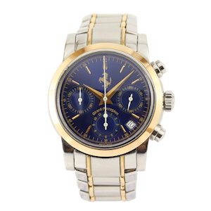 Girard Perregaux Ferrari 8020, Men's, Steel & Gold, 38 mm, Chrono