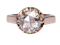 Rose Diamond Single Stone Diamond Engagement Ring DBGEMS - image 1