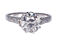 1.46ct old European transitional cut diamond engagement ring  DBGEMS - image 1