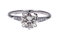 1.05ct single stone diamond engagement ring  DBGEMS - image 1