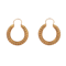 A pair of Gold Hoop Earrings - image 1