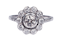 Diamond Cluster Engagement Ring  DBGEMS - image 1