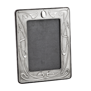 Beautiful Art Nouveau Silver Picture Frame