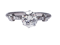 1.10ct art deco diamond engagement ring  DBGEMS - image 1