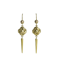 Love knot Deco drop earrings - image 1