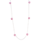 Date: 2010's, 18k White Gold, Enamel and Diamond stone set Necklace (Flamingo Magic) by Lilly Shapiro, SHAPIRO & Co since1979 - image 10