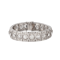 1920s platinum diamond bracelet - image 1