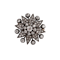 Victorian diamond star brooch - image 1
