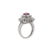 Burma ruby diamond ring - image 1