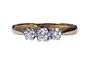 Three Stone Diamond Ring 2754 DBGEMS