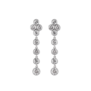 Diamond Riviere Drop Earrings SKU: 3491 DBGEMS