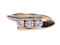 Three stone diamond ring  SKU 4432   DBGEMS - image 1