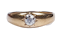 Antique gypsy set diamond ring  DBGEMS - image 1