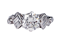1.61ct 1930's art deco diamond engagement ring  DBGEMS - image 6