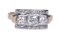 Art Deco Diamond Engagement Ring  DBGEMS - image 6
