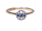 Edwardian Sapphire and Diamond Ring - image 5