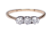 Antique Diamond Three Stone Engagement Ring  DBGEMS - image 5