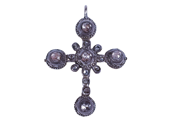 17th century rock crystal cross  DBGEMS - image 4