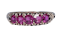 Victorian Five Stone Ruby Ring 3317 DBGEMS - image 5